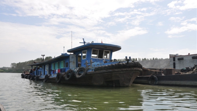 萬噸拖船浩蕩而來，商水港時隔半個世紀(jì)又通航