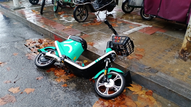 請把車子放好吧！